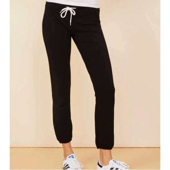 Monrow Joggers Black Large Soft - Picture 1 of 6